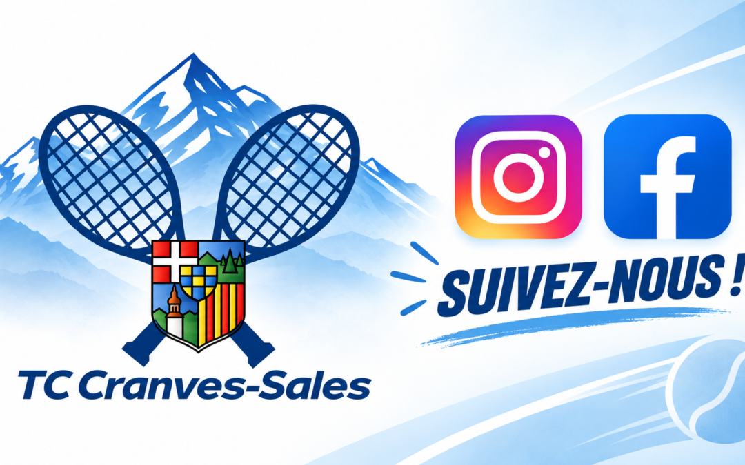 Suivez-nous sur les réseaux sociaux !